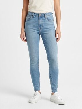 Pistola Women’s Penny High Rise Skinny Jeans Wave Wash Denim 26